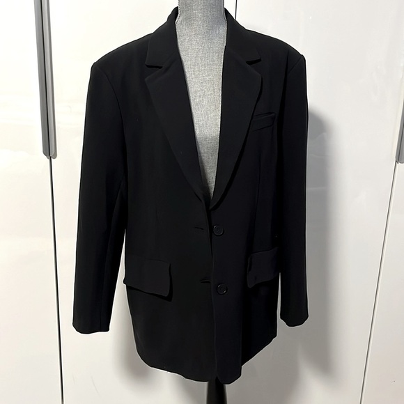 ENDLESS ROSE NWOT Oversized Blazer Pockets Lined, Size L - Picture 8 of 15